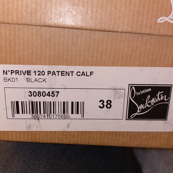 Christian Louboutin N Prive 120 Patent Calf - Picture 7 of 9